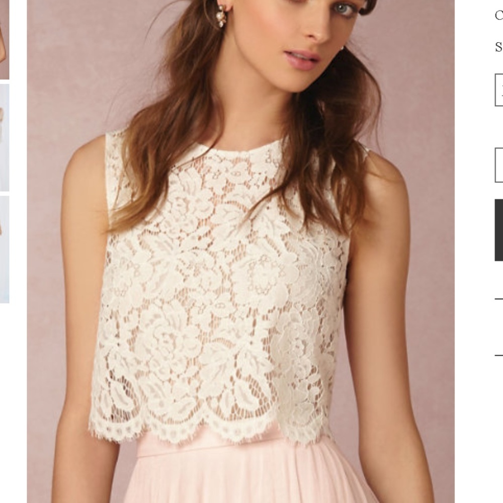 Elegant Lace Sleeveless Top - Cream